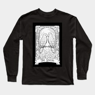 Lovebirds Tarot Card Long Sleeve T-Shirt